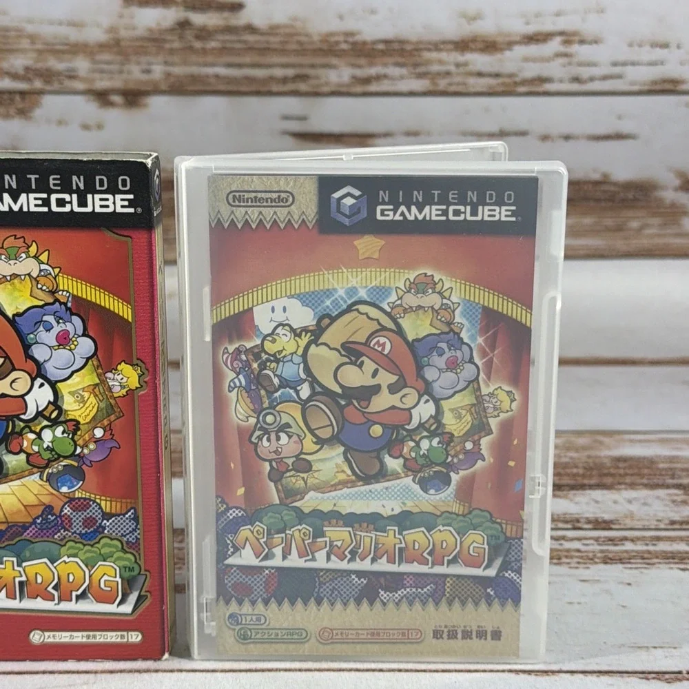 Paper Mario RPG The Thousand‑Year Door Nintendo GameCube Japan NTSC‑J – Used